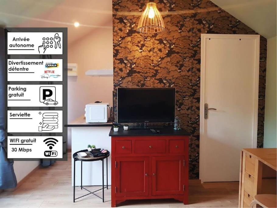 Japan House : Studio En Bois Zen - Wifi - Parking Gratuit Ανγκουλέμ Εξωτερικό φωτογραφία